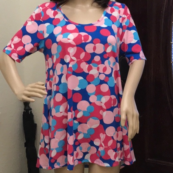 LuLaRoe Tops - LuLaRoe Perfect T Size XS, Great for Gender Party
